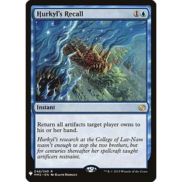 Hurkyl's Recall (Modern Masters 2015) - Mystery Booster/The List (ingles)