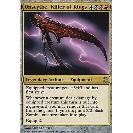 Unscythe, Killer of Kings - Alara Reborn (español)