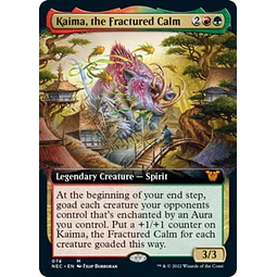 Kaima, the Fractured Calm (Extended Art) - Kamigawa: Neon Dynasty Commander Decks Variants (ingles)- COPIAR