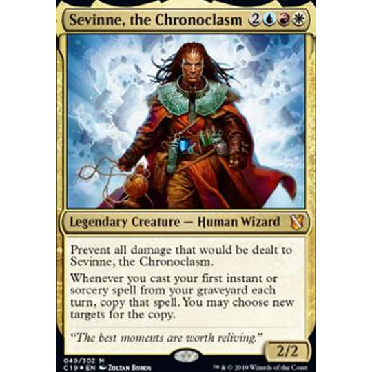 Sevinne, the Chronoclasm (Foil) - Commander 2019 (ingles)