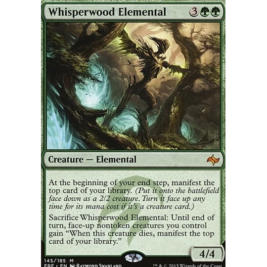 Whisperwood Elemental - Fate Reforged (ingles)