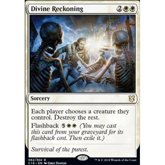 Divine Reckoning - Commander 2019 (ingles)