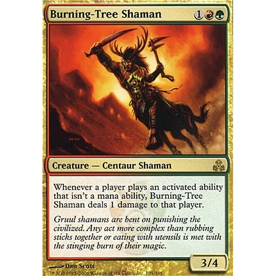 Burning-Tree Shaman - Guildpact (español)