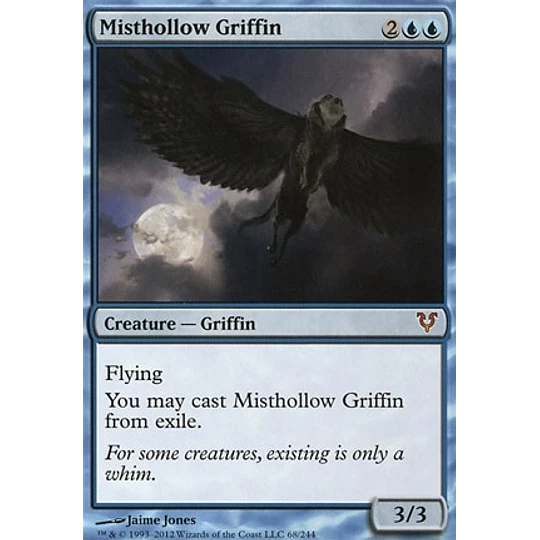Misthollow Griffin - Avacyn Restored (español)