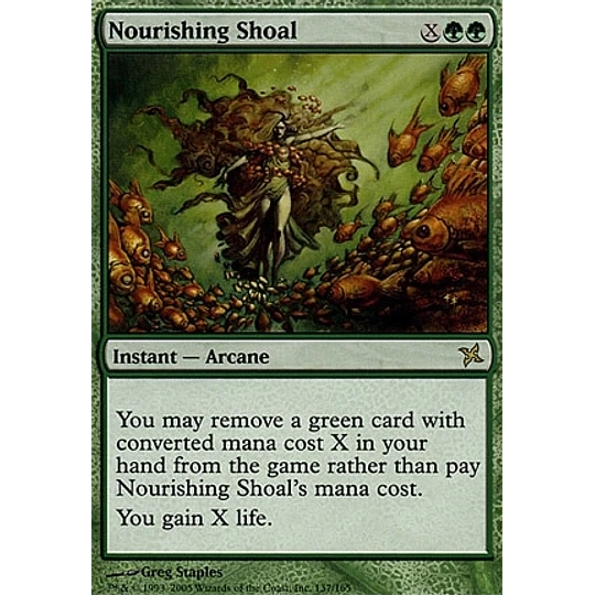 Nourishing Shoal - Betrayers of Kamigawa (español)