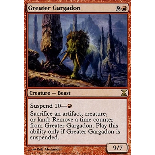 Greater Gargadon - Time Spiral (ingles)