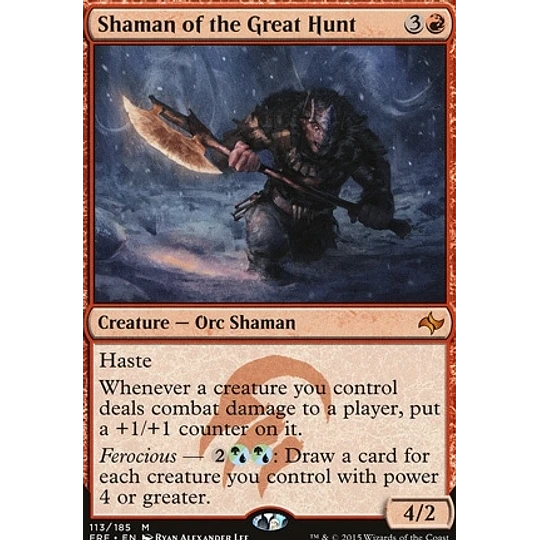 Shaman of the Great Hunt - Fate Reforged (español)