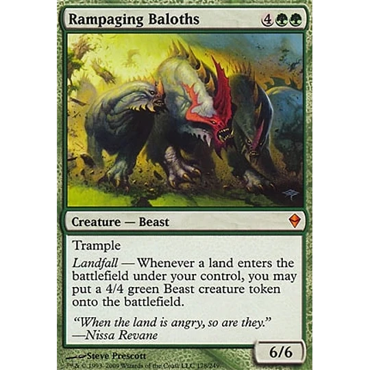 Rampaging Baloths - Zendikar (inglés)