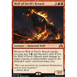 Wolf of Devil's Breach - Shadows Over Innistrad (ingles)