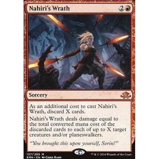 Nahiri's Wrath - Eldritch Moon (español)