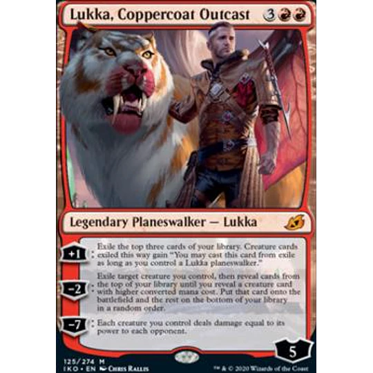 Lukka, Coppercoat Outcast - Ikoria: Lair of Behemoths (español)