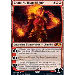 Chandra, Heart of Fire - Core Set 2021 (ingles)