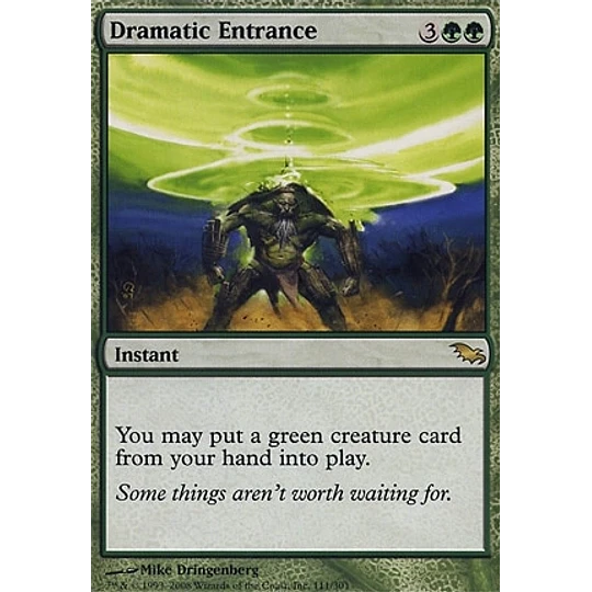Dramatic Entrance - Shadowmoor (inglés)
