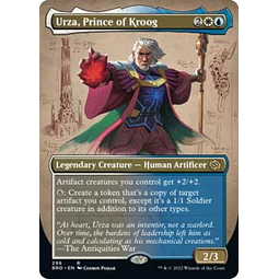 Urza, Prince of Kroog (Borderless) - The Brothers' War Variants (ingles)