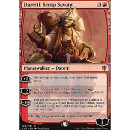 Daretti, Scrap Savant - Commander 2016 (ingles)