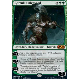 Garruk, Unleashed - Core Set 2021 Foil (ingles)