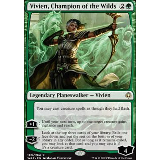 Vivien, Champion of the Wilds - War of the Spark (español)