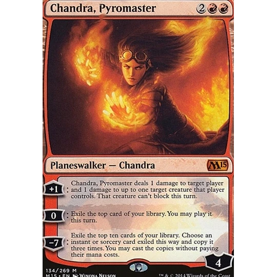 Chandra, Pyromaster - 2015 Core Set (ingles)