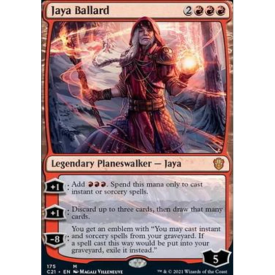 Jaya Ballard - Commander 2021 (ingles)