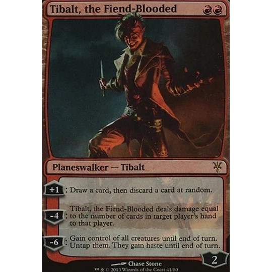 Tibalt, the Fiend-Blooded (Foil) - Duel Decks: Sorin Vs. Tibalt (ingles)