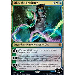 Oko, the Trickster (Planeswalker Deck) - Throne of Eldraine Foil (español)