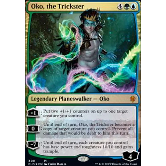 Oko, the Trickster (Planeswalker Deck) - Throne of Eldraine Foil (español)