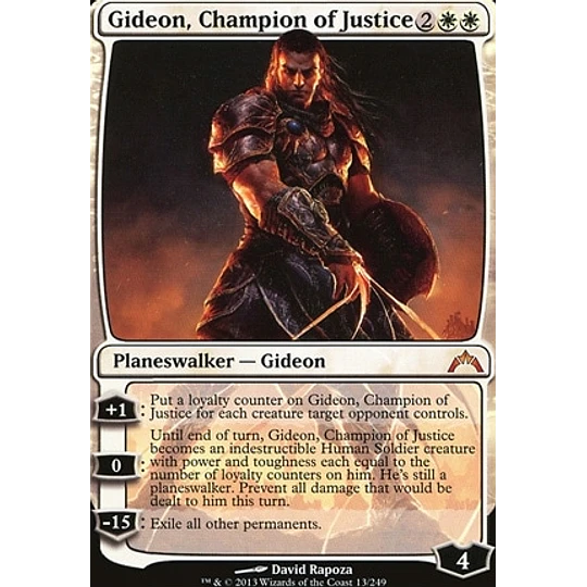 Gideon, Champion of Justice - Gatecrash (ingles)