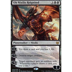 Ob Nixilis Reignited (Foil) - Duel Decks: Nissa Vs. Ob Nixilis (ingles)