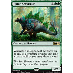 Runic Armasaur - Core Set 2019 (español)