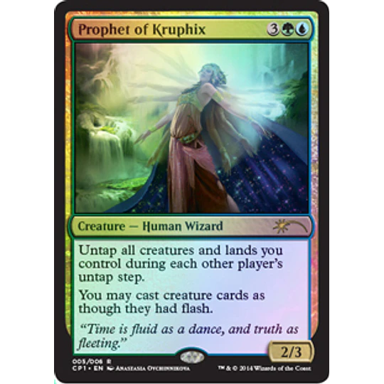Prophet of Kruphix (Clash Pack Foil) - Promotional (ingles)