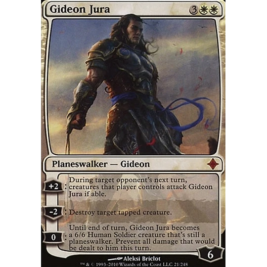 Gideon Jura - Rise of the Eldrazi (ingles)