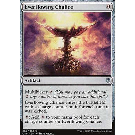Everflowing Chalice - Commander 2016 (ingles)