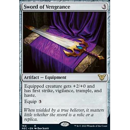 Sword of Vengeance - Kamigawa: Neon Dynasty Commander Decks (ingles)
