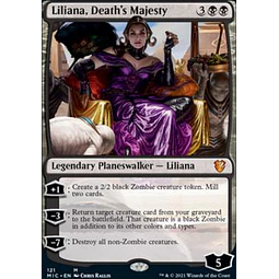 Liliana, Death's Majesty - Innistrad: Midnight Hunt Commander Decks (ingles)