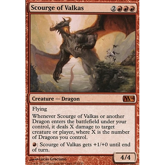 Scourge of Valkas - 2014 Core Set (español)