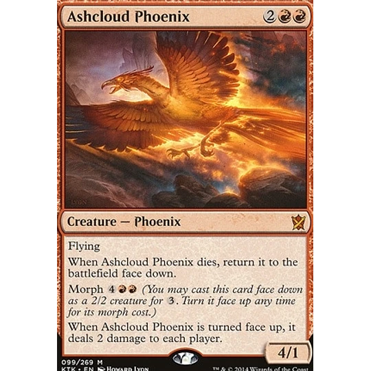 Ashcloud Phoenix - Khans of Tarkir (español)
