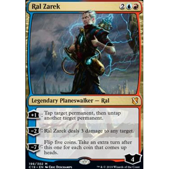 Ral Zarek - Commander 2019 (ingles)