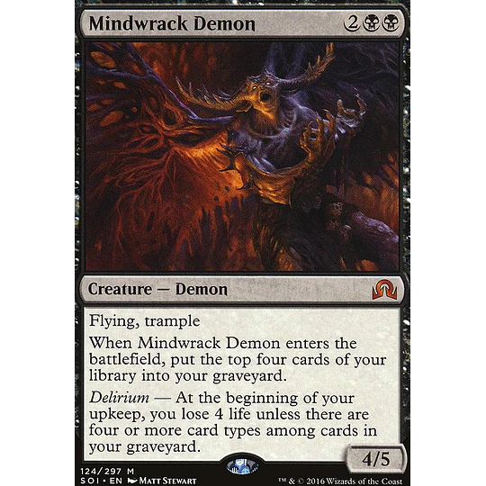 Mindwrack Demon - Shadows Over Innistrad (español)