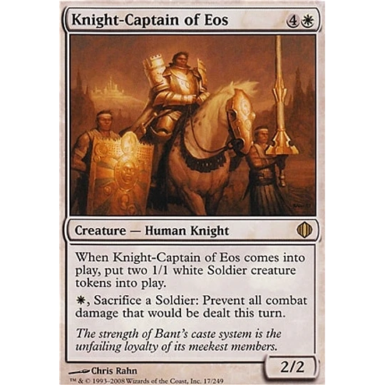 Knight-Captain of Eos - Shards of Alara (español)