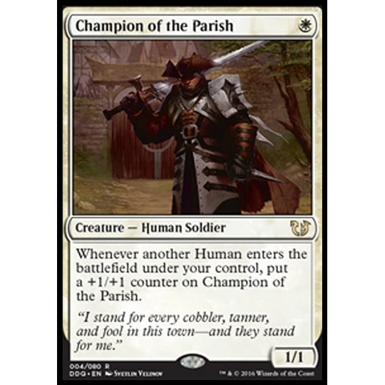 Champion of the Parish - Duel Decks: Blessed Vs. Cursed (ingles)