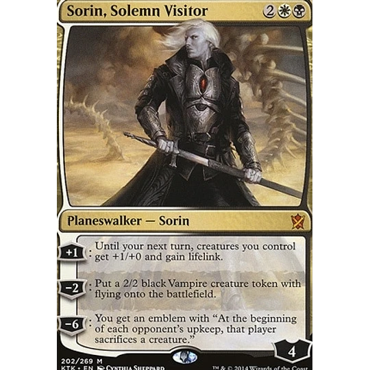 Sorin, Solemn Visitor - Khans of Tarkir (español)