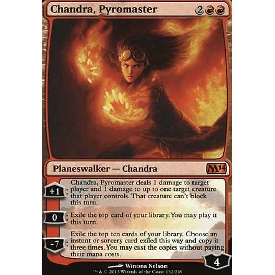 Chandra, Pyromaster - 2014 Core Set (español)