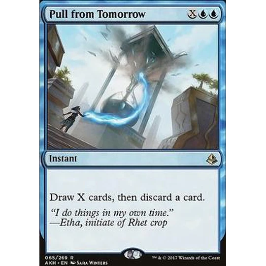 Pull from Tomorrow - Amonkhet (español)
