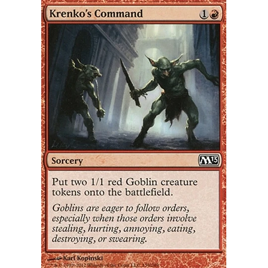 Krenko's Command - PLAYSET (x4)