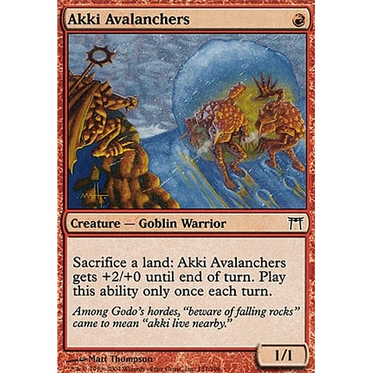 Akki Avalanchers - PLAYSET (x4)