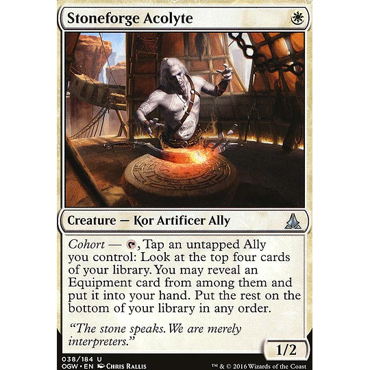 Stoneforge Acolyte - PLAYSET (x4)