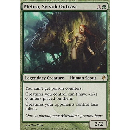 Melira, Sylvok Outcast - New Phyrexia (inglés)