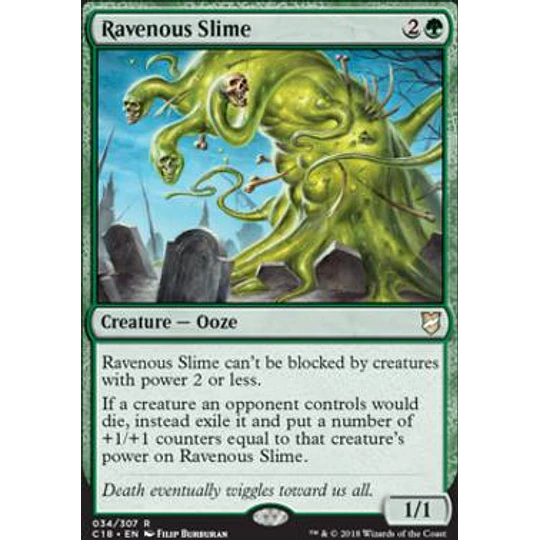 Ravenous Slime - Commander 2018 (ingles)