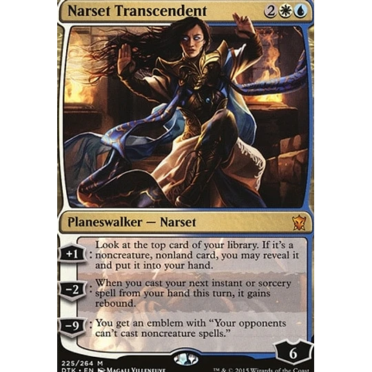 Narset Transcendent - Dragons of Tarkir (español)