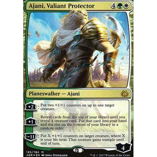 Ajani, Valiant Protector (Foil - Planeswalker Deck) - Aether Revolt (español)